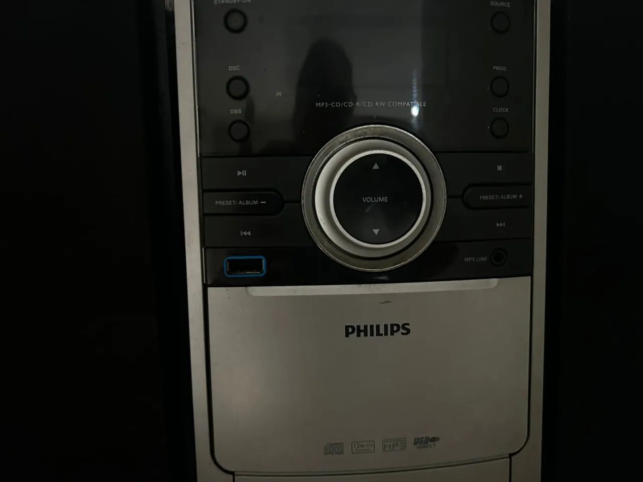 Som Philips com caixas de.som entrada USB  - Foto 3