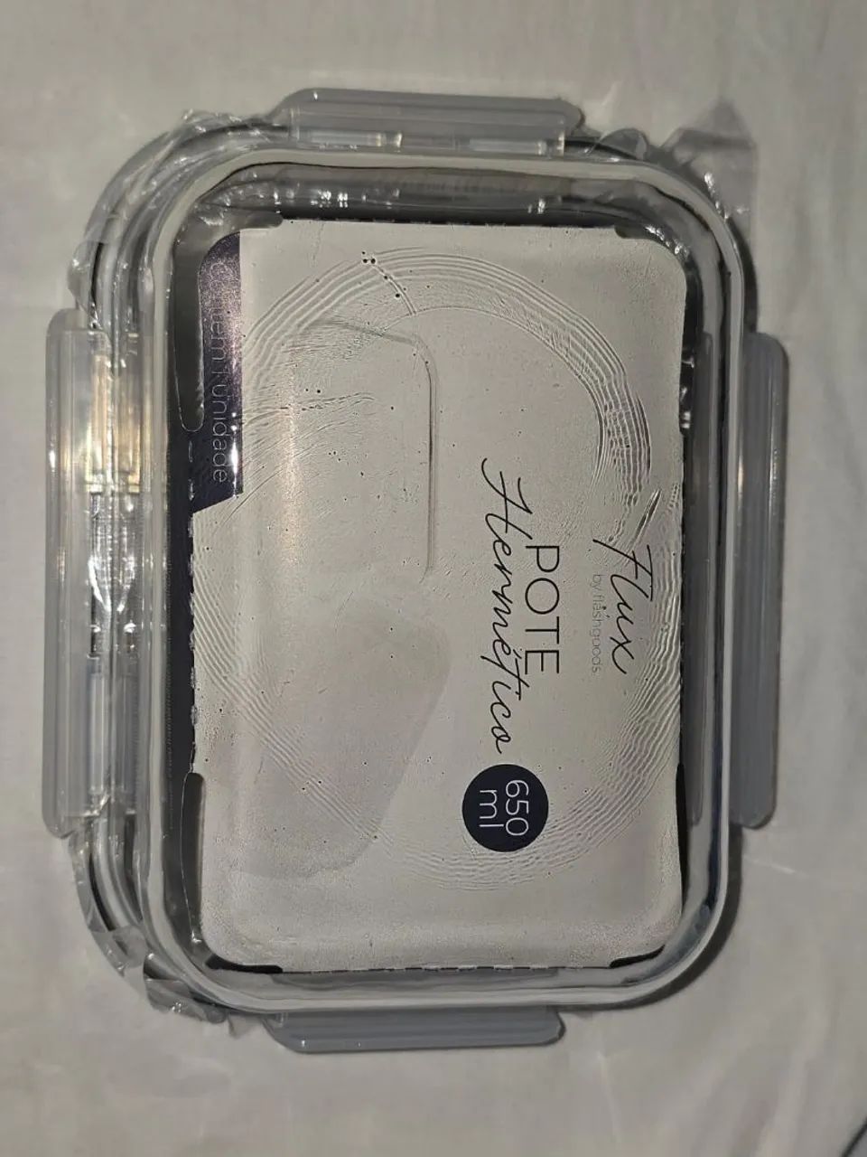 Pote de vidro 650ml