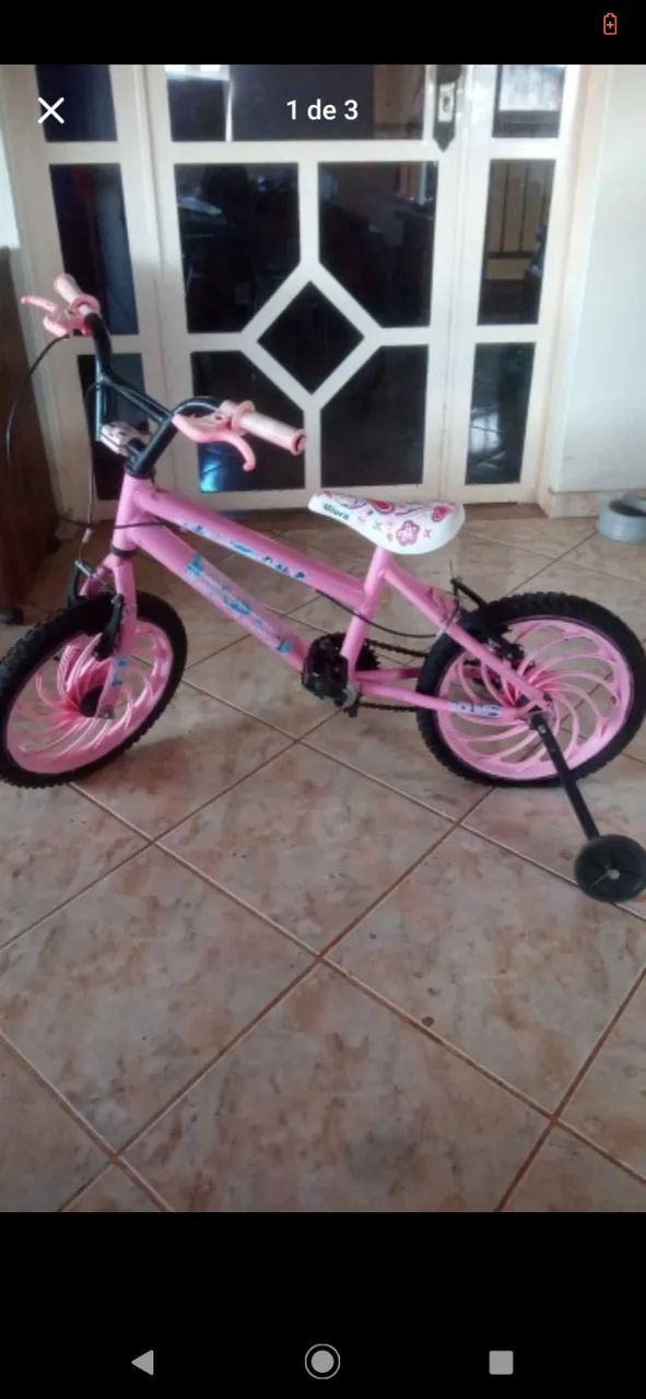 Bicicleta aro 16, só pegar e andar. - Foto 2