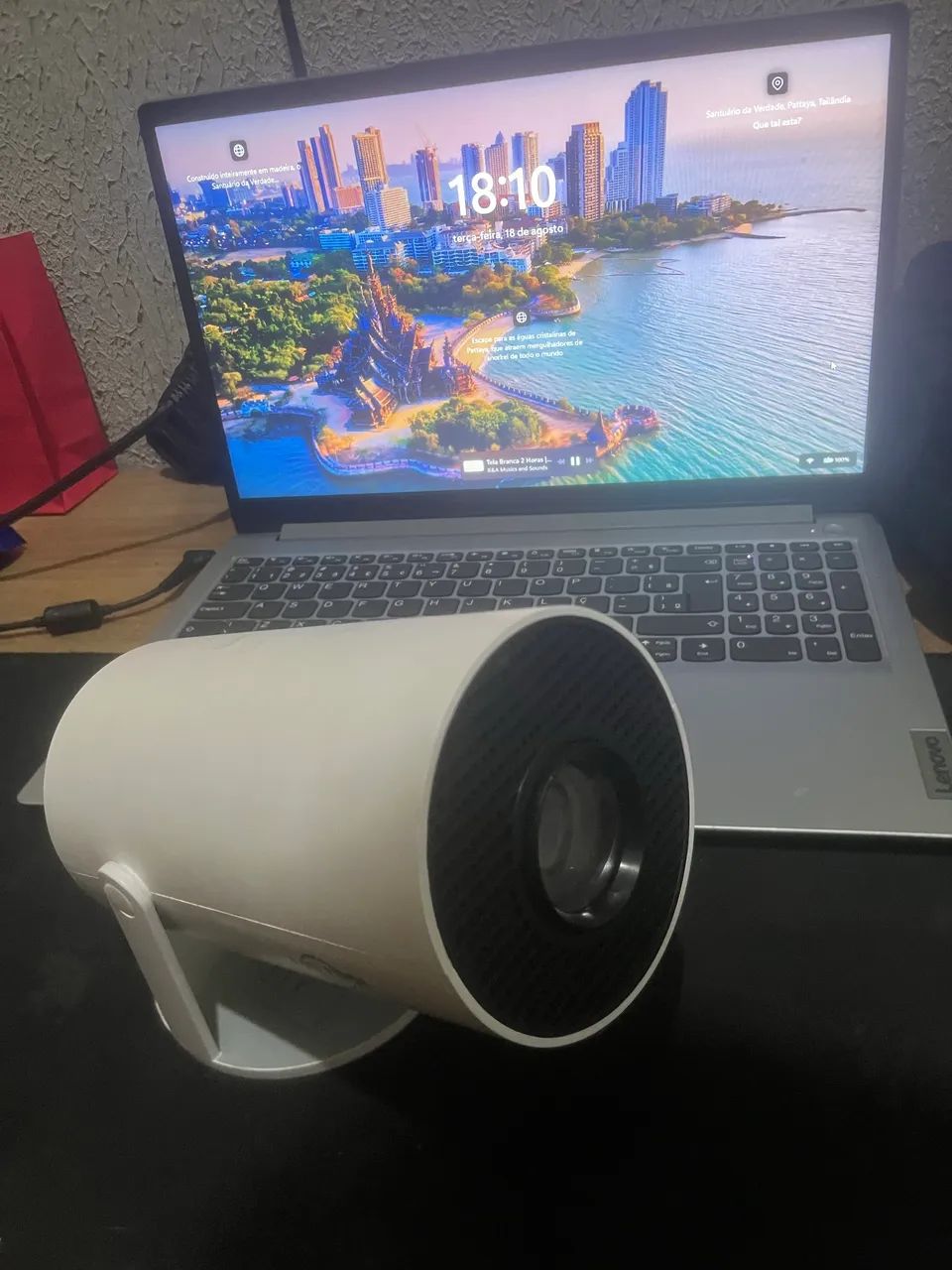 Projetor portátil 