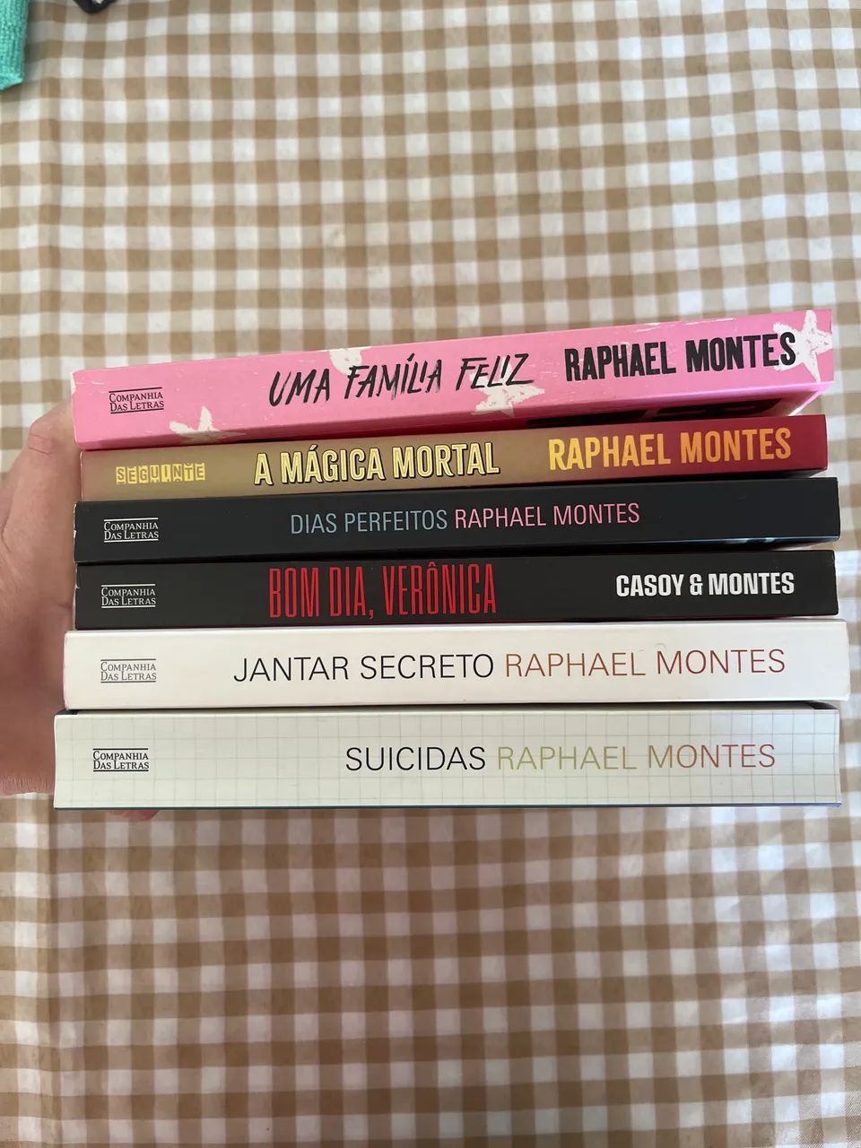 Livros Raphael Montes