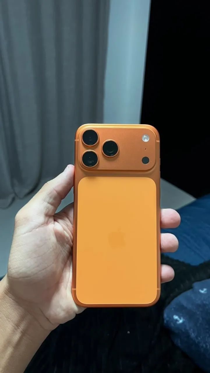 iPhone 17 Pro Max 256 GB - Laranja - Foto 4