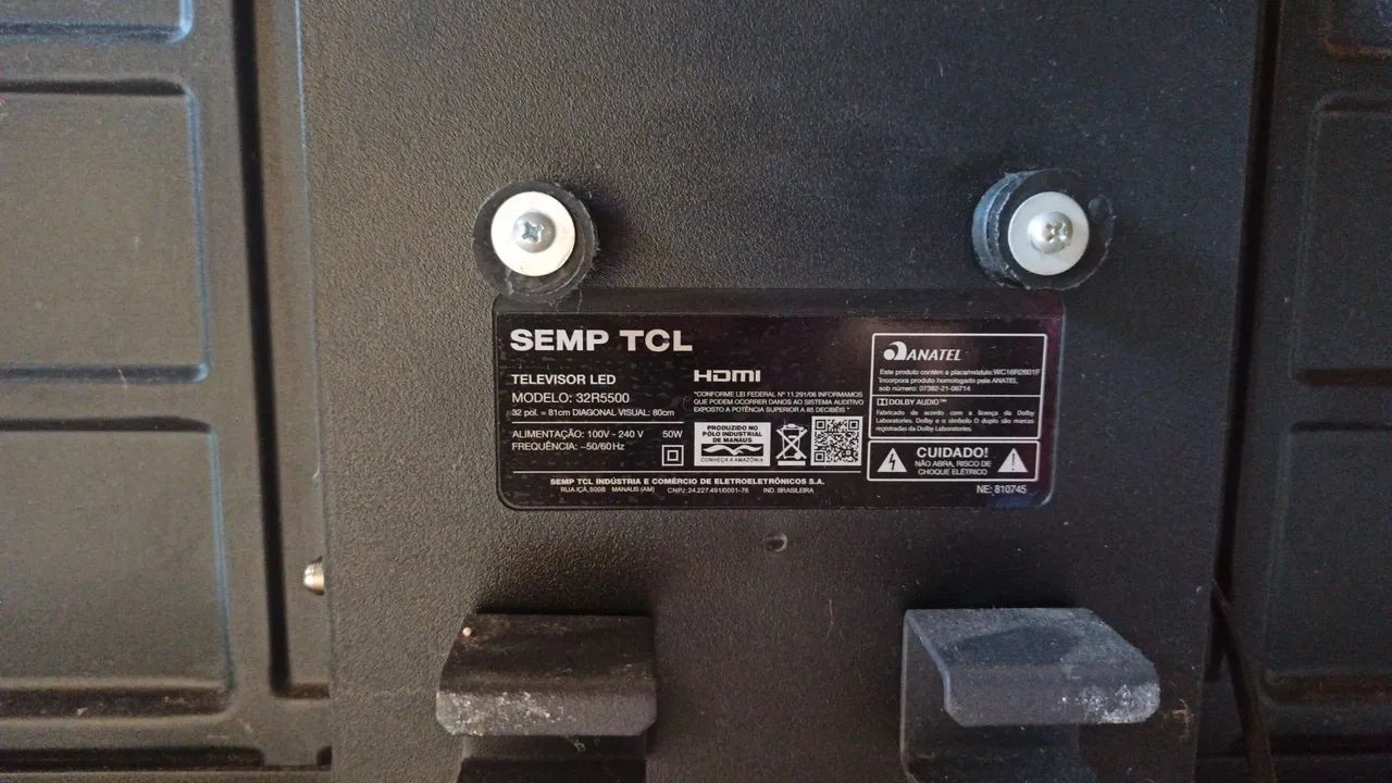 Tv Semp 32 ( com defeito) - Foto 3