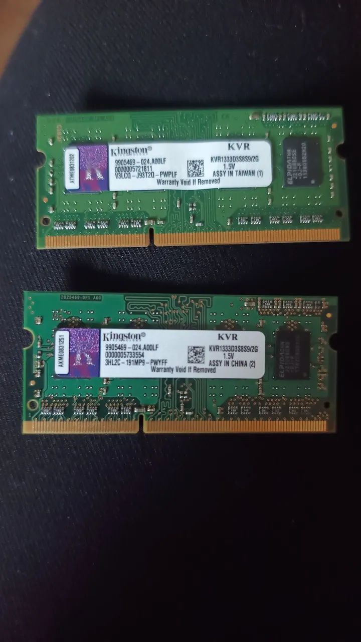 Memória ram 2gb kingston  - Foto 2