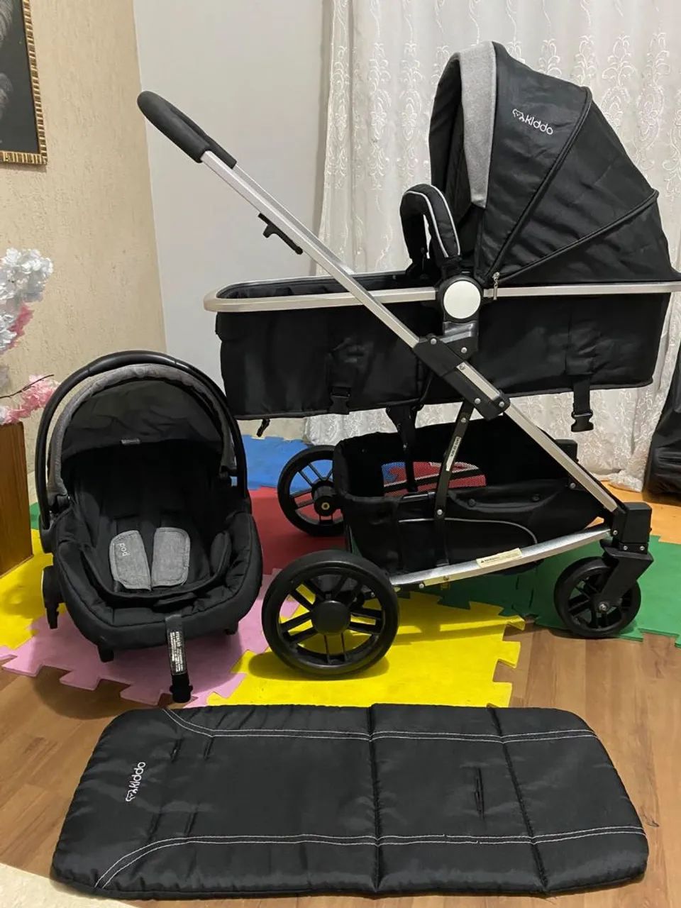 Carrinho Moisés com bebe conforto  - Foto 2