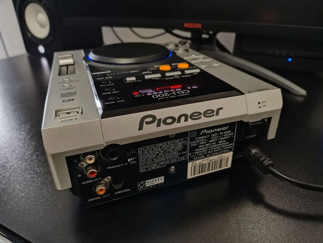 CDJ 200 Pioneer em excelente estado  - Foto 5