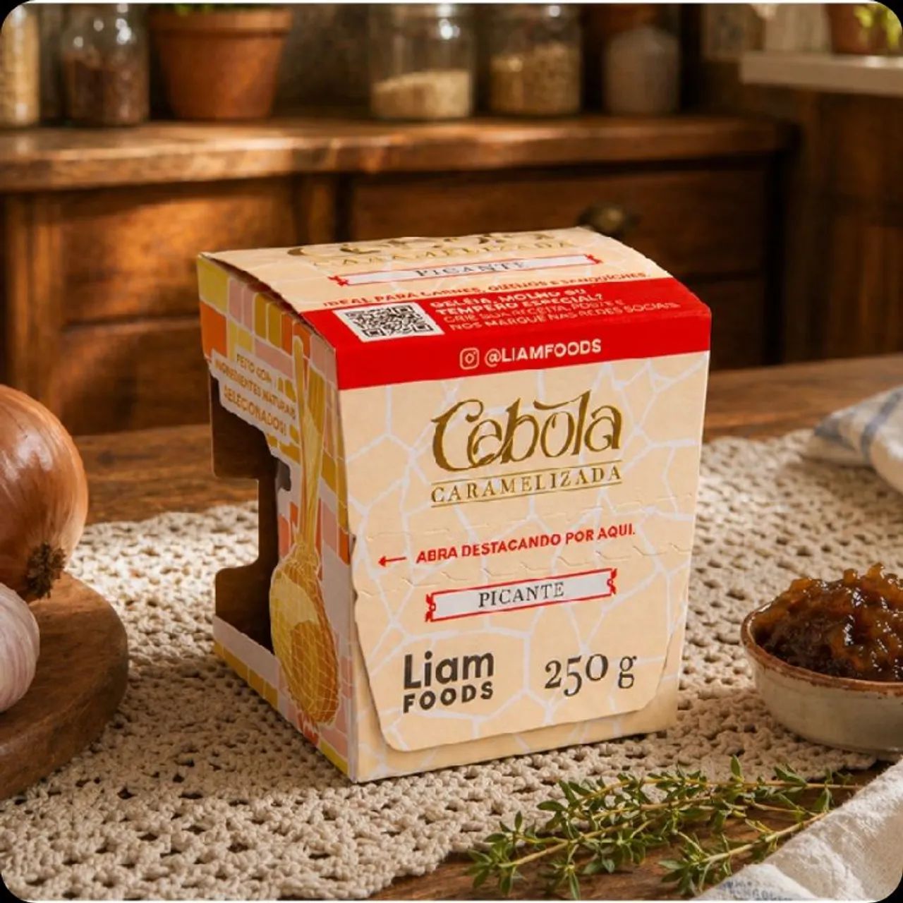 Cebola caramelizada 