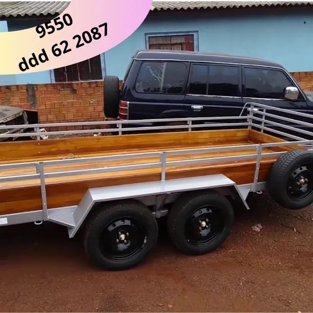 Carretas e reboques - montagem + fabricação sob encomenda