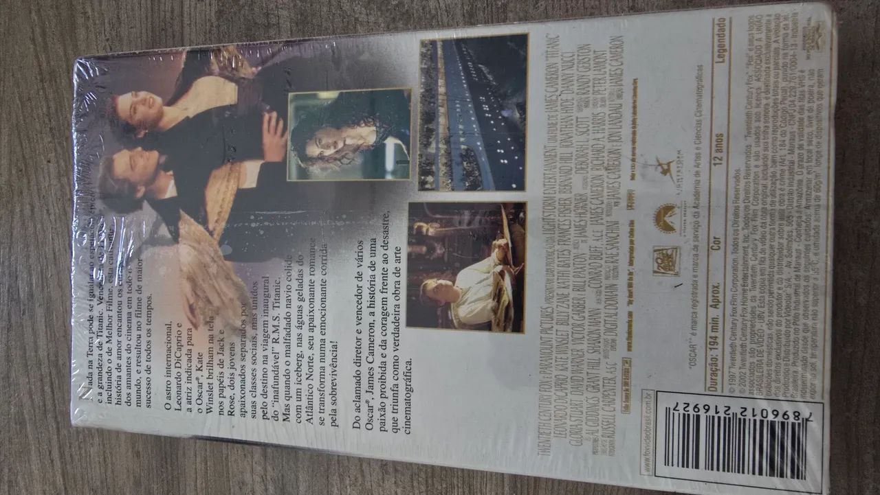 Titanic VHS Legendado #filmes #vhs - Foto 2