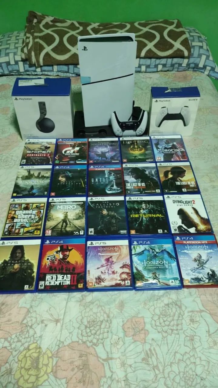Kit ps5 com 40 jogos - Foto 3