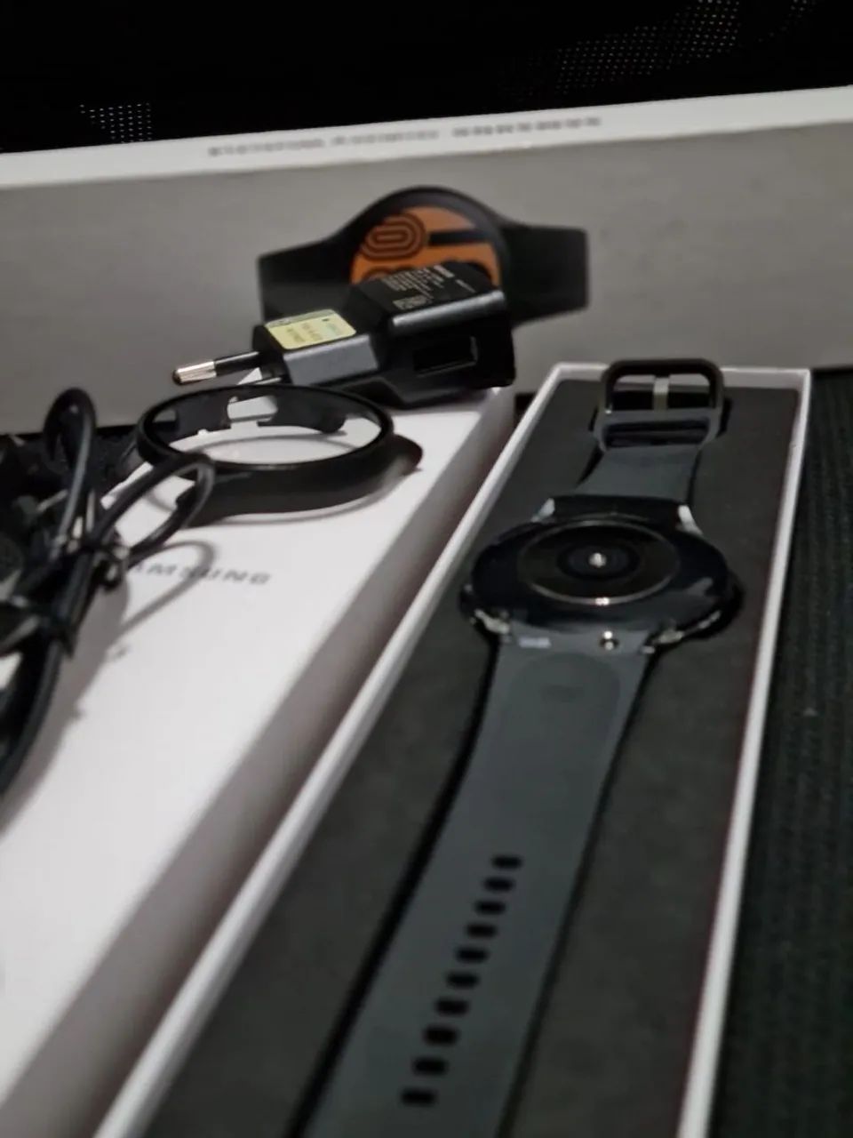 Samsung Galaxy Watch4 44mm - Completo com Acessórios - Foto 3