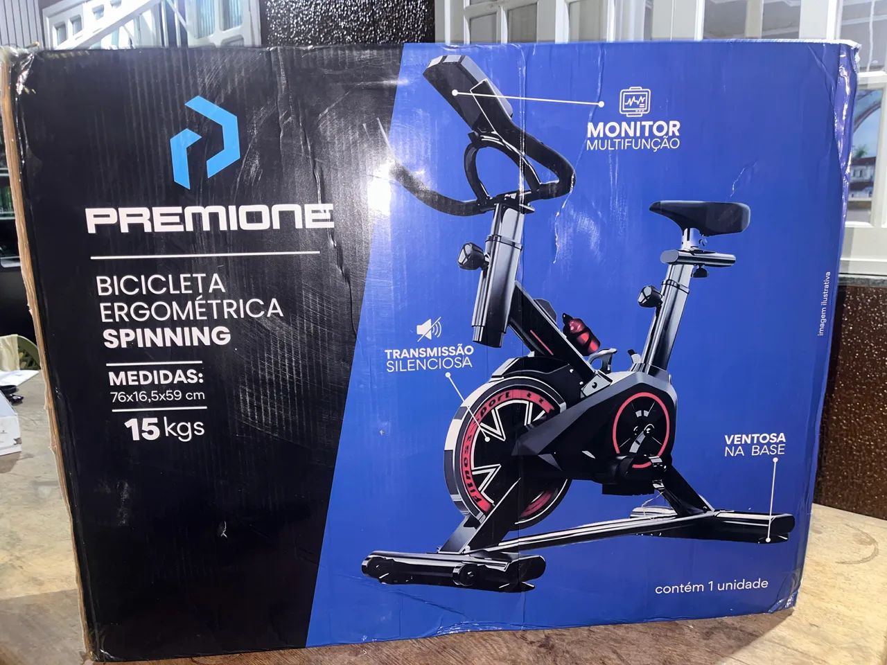 Bicicleta ergométrica para cardio 