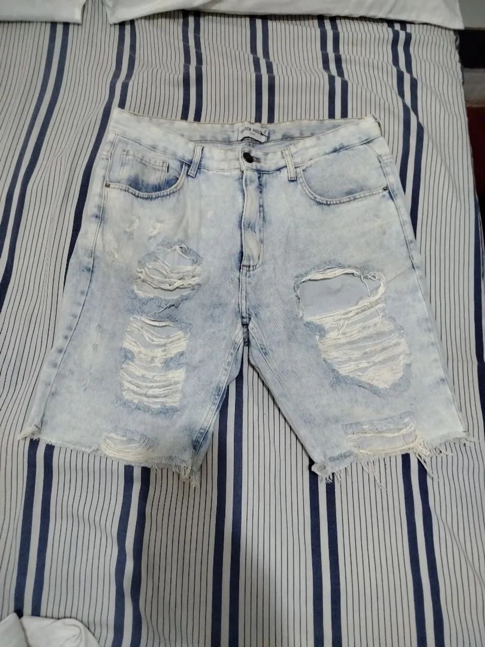 Bermudas destroyed ótimas 