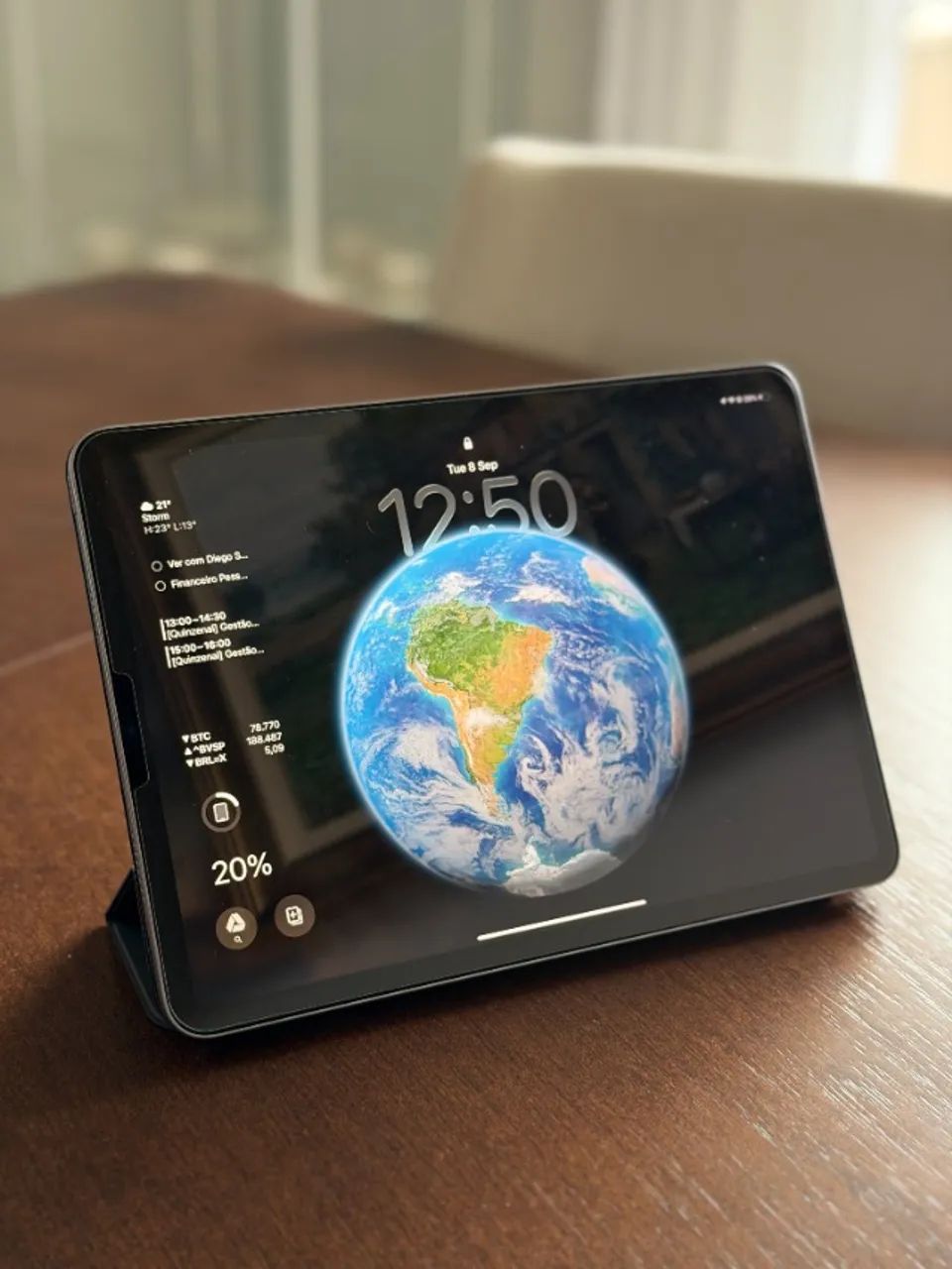 iPad Pro 11 M2 4ª geração 128GB + Teclado e Smart Folio + Caixa Original