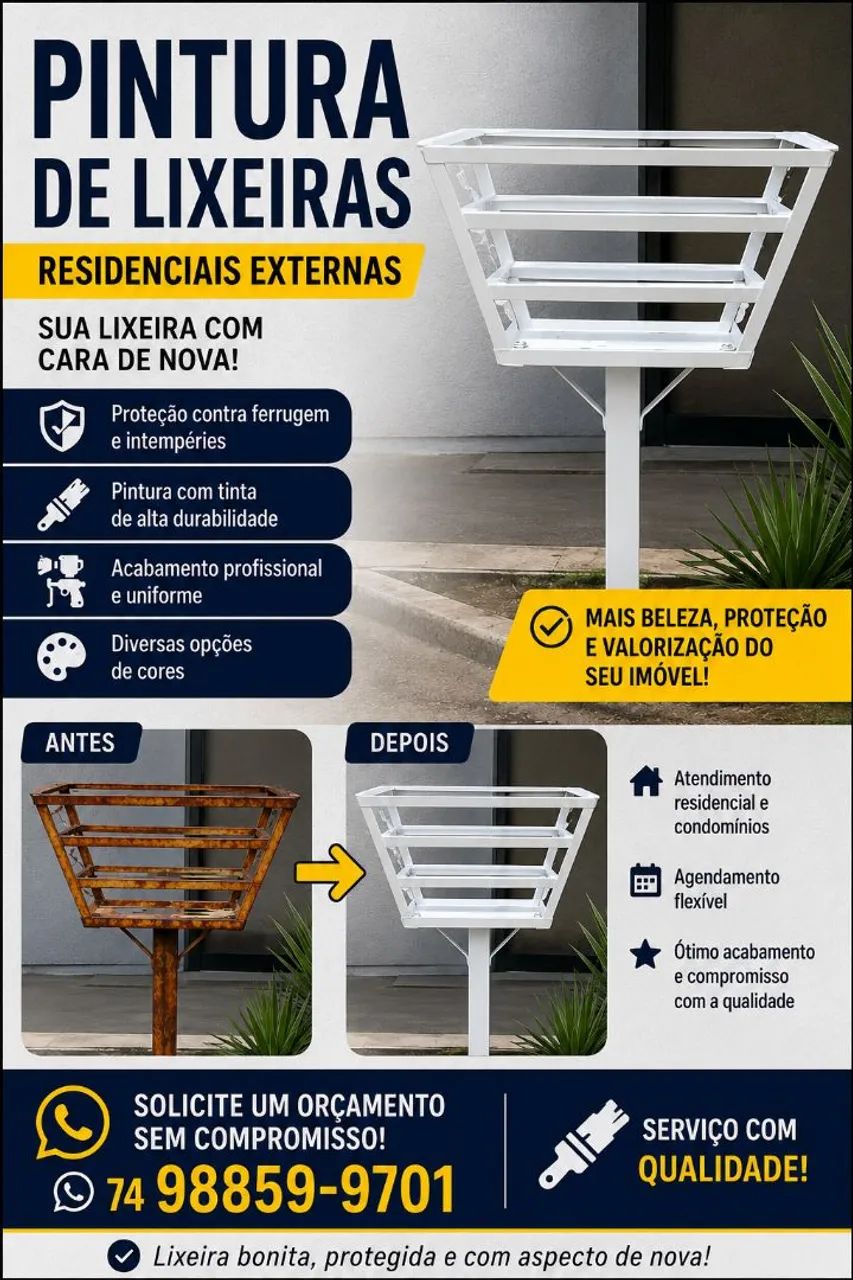 Restauração de lixeira 