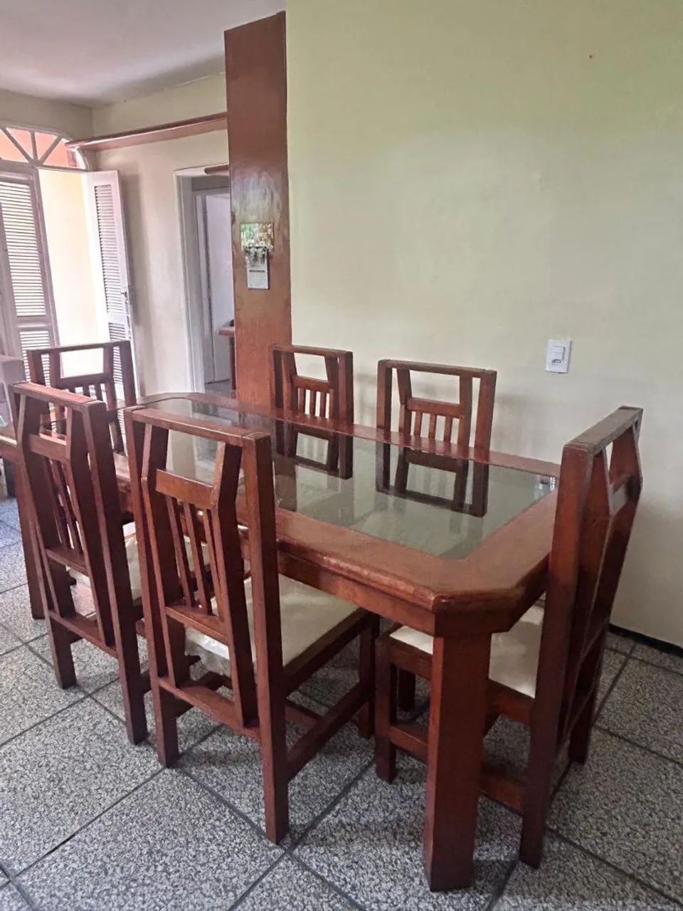 Mesa de Jantar Madeira Maciça  - Foto 3