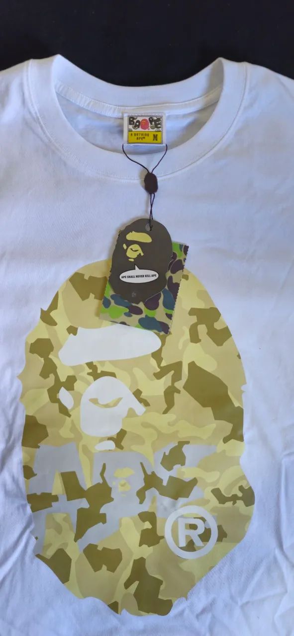 Camiseta Bape Yellow Cammo - Foto 2