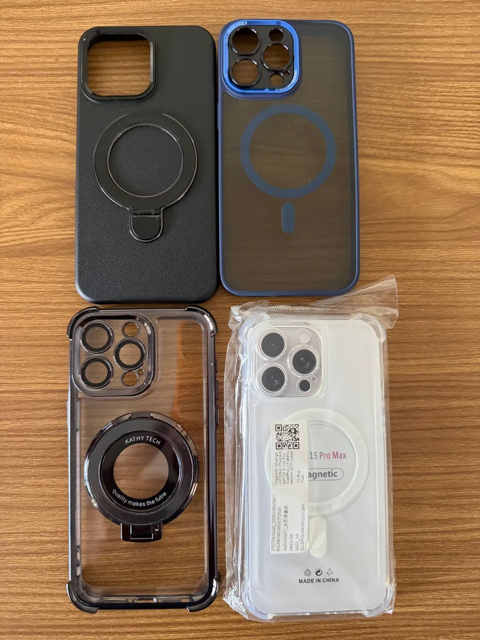 Capinhas IPHONE 15 PRO MAX  + Película vidro privacidade 