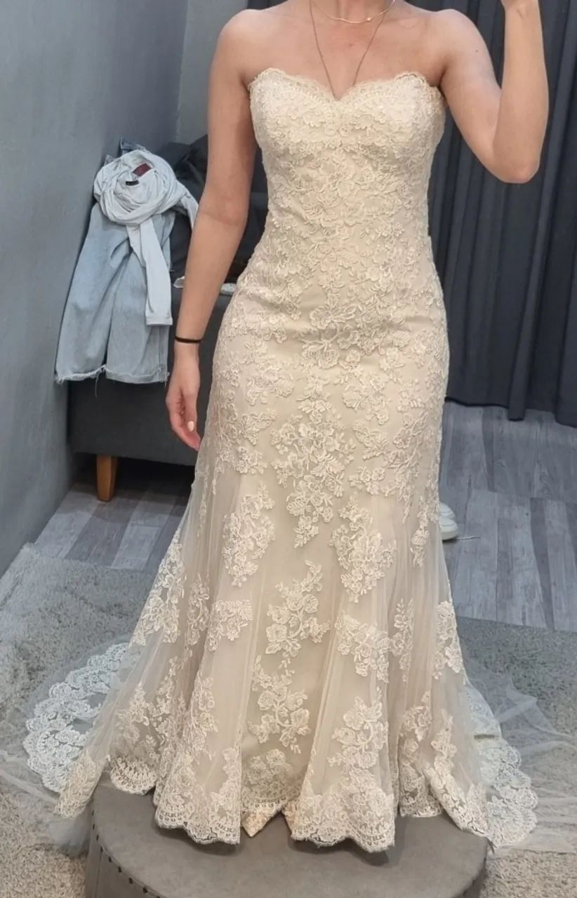 Vestido de noiva casamarela