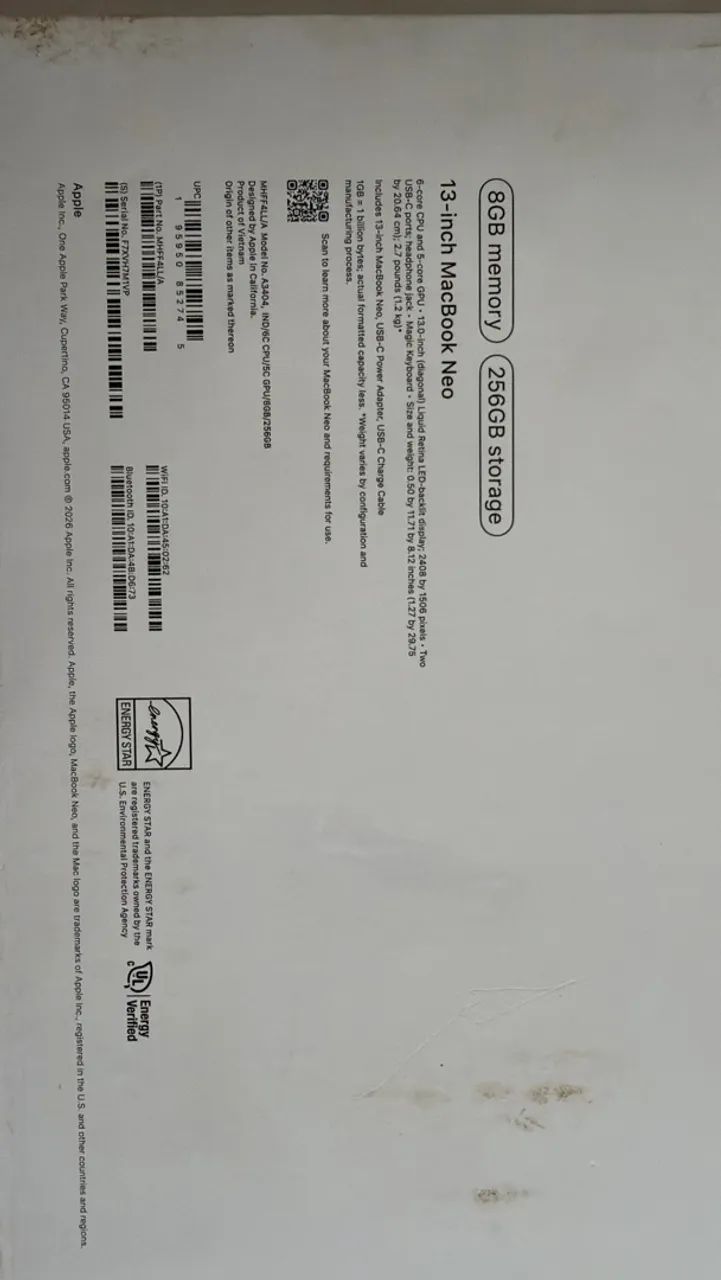 MACBOOK NEO A3404 - Foto 4