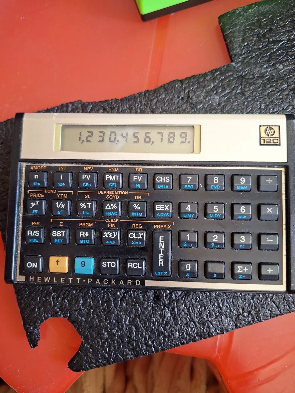 Calculadora científica HP 12C relíquia  - Foto 3