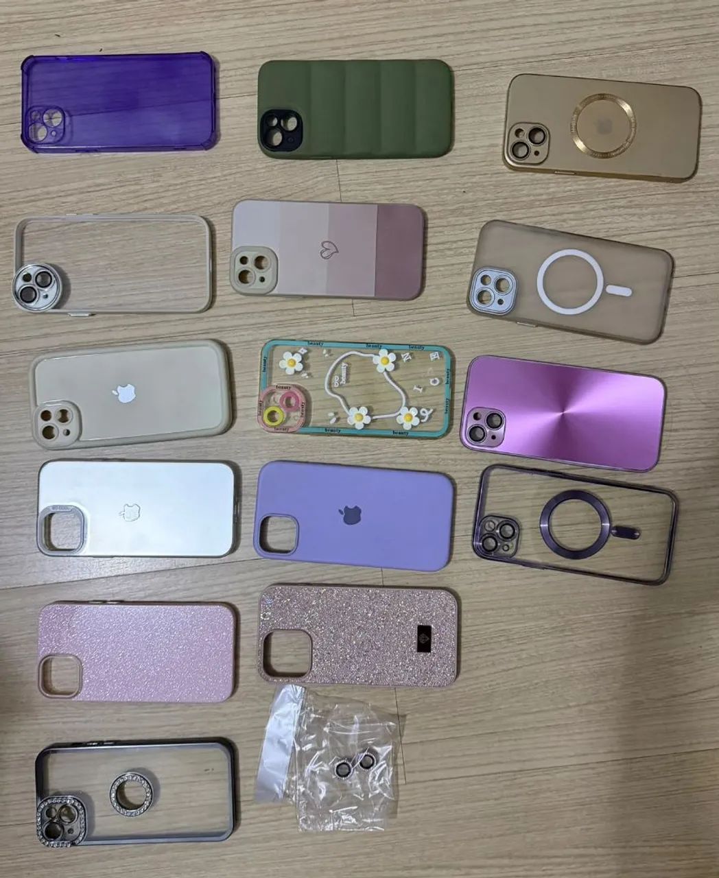 Kit 18 Capinhas iPhone 14 plus 