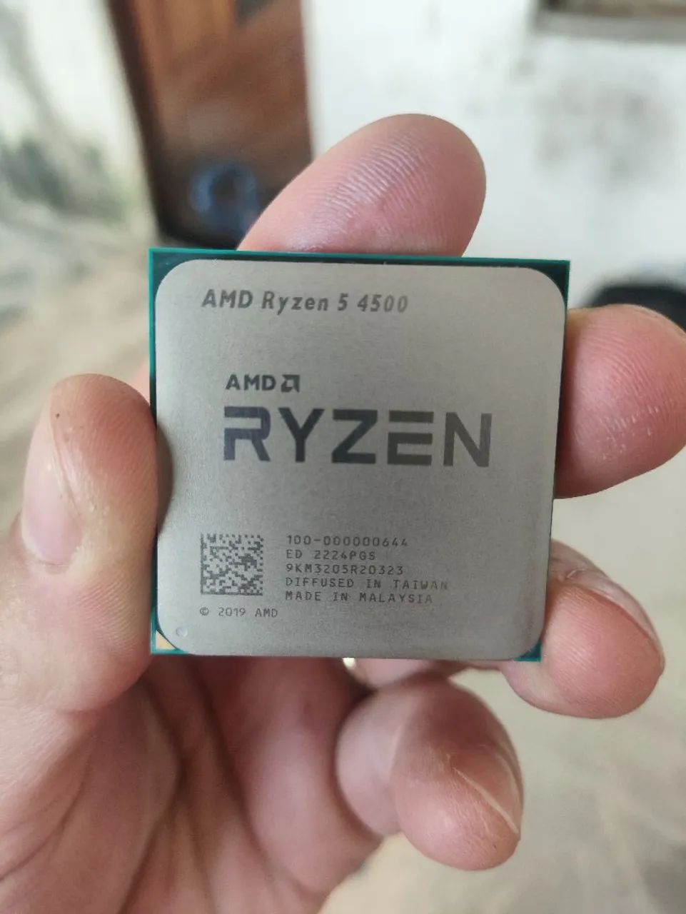 Processador Ryzen 5 4500 + Cooler + Caixa - Peças de Hardware