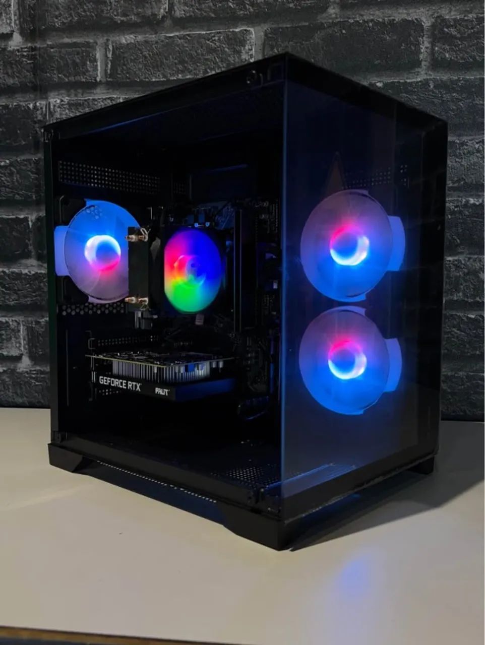 PC Gamer Ryzen 5 3400G RTX 3050 16GB SSD - Foto 2