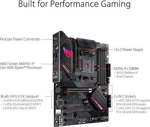 Placa mãe rog strix b550 ATX am4 ddr4  - Foto 5