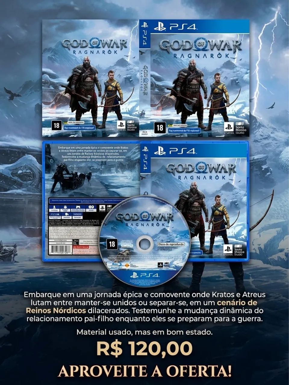 Jogos de PS4 - Foto 3