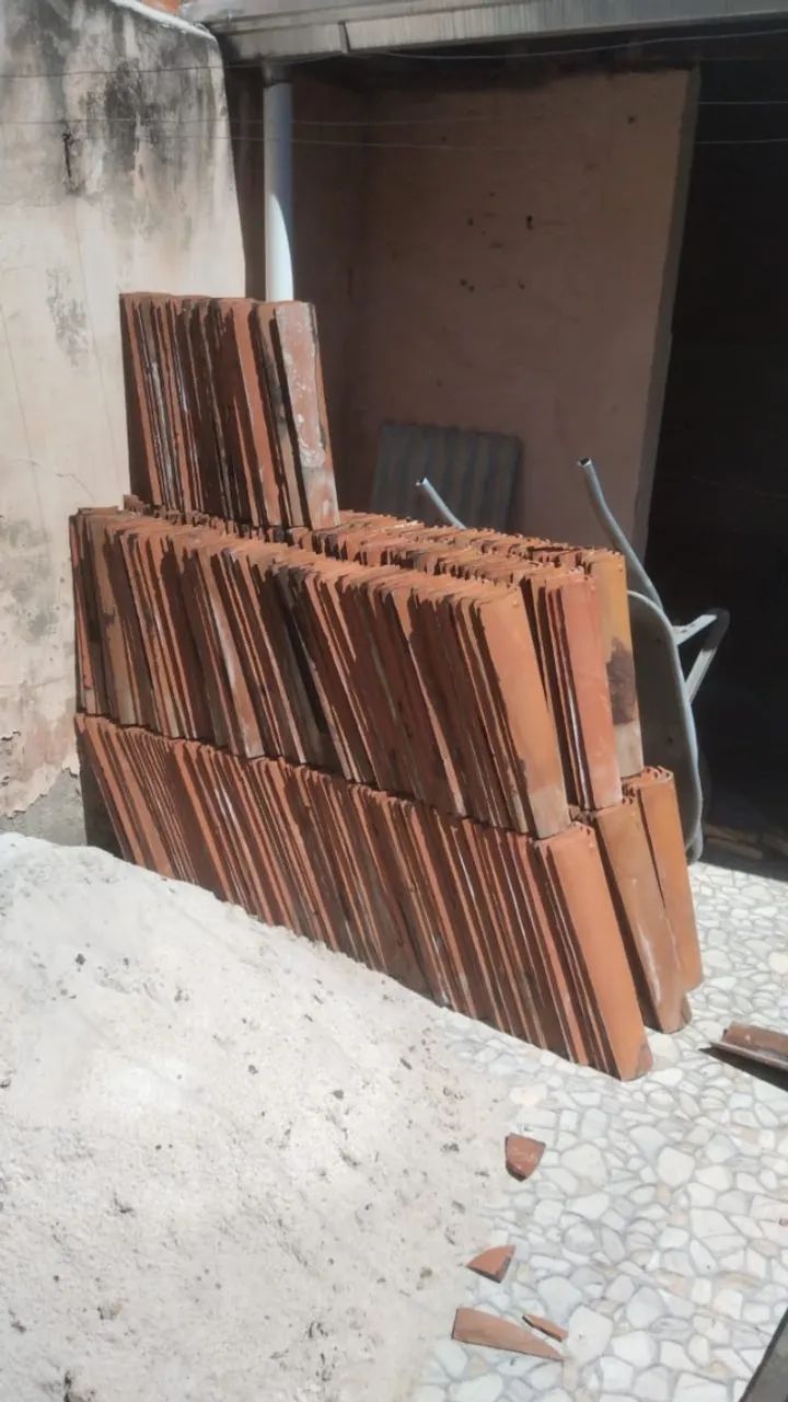Telhas de cerâmica 