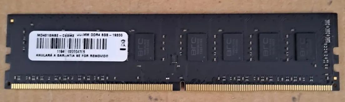 Memória ddr4 8gb desktop