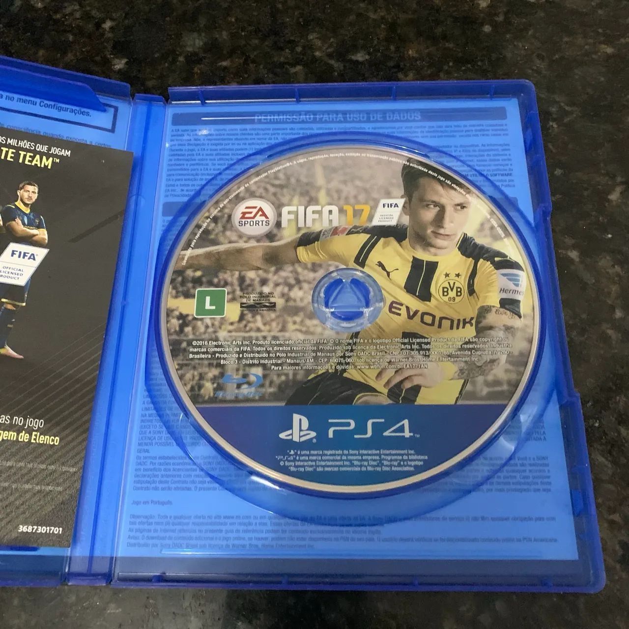 Jogo Ps4 Fifa 17 - Foto 2