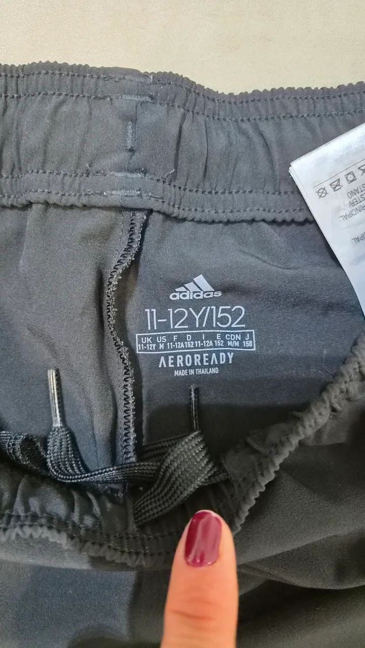 Calça 3/4 infantil Adidas - Foto 2