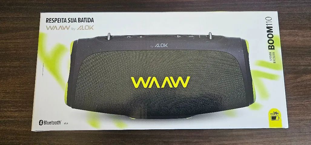 Caixa de som alok