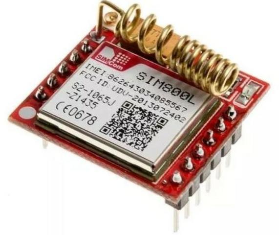 COD-AM248 Módulo Gprs Gsm -arduino Sim800l Arduino Automação Robotica - Foto 3
