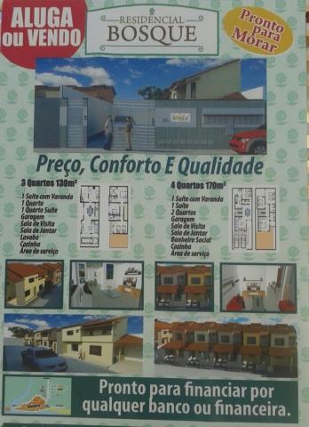 VENDO CASA NOVA COM 4/4 EM CONDOMÍNIO FECHADO,BEM LOCALIZADA
