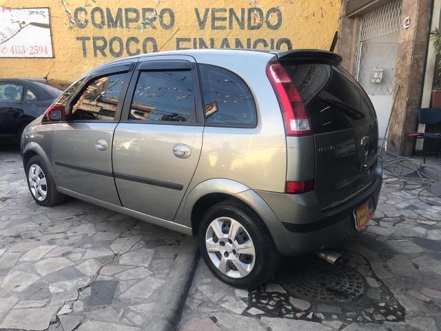 Chevrolet Meriva 1.4 8v flex Couro (Queima de estoque) + kit gas - Foto 6