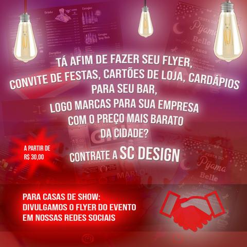 Criação de Flyer de show, banner, logo marcas