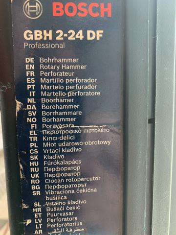 Martelete Bosch GBH 2-24 DF