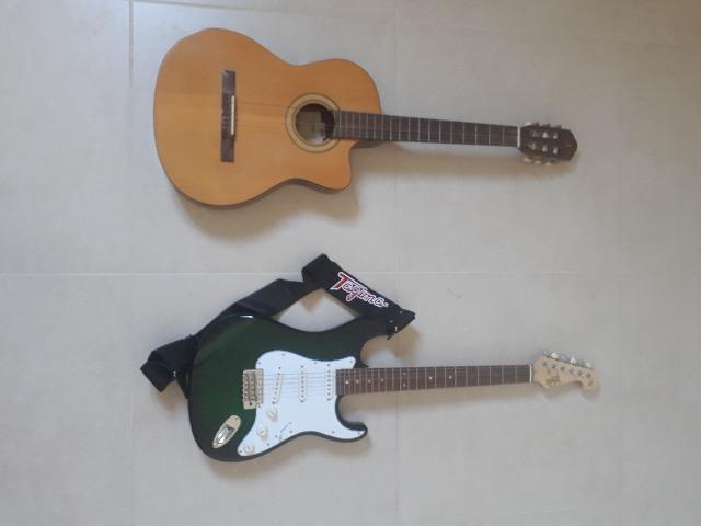Violão gianinni e guitarra tagima