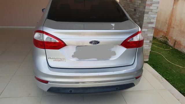 Fiesta Titanium Prata -Automático 1.6