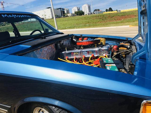 Exclusividade Opala Caravan Diplomata 4.1/S 86/87 azul saia e blusa - aceito troca - Foto 4