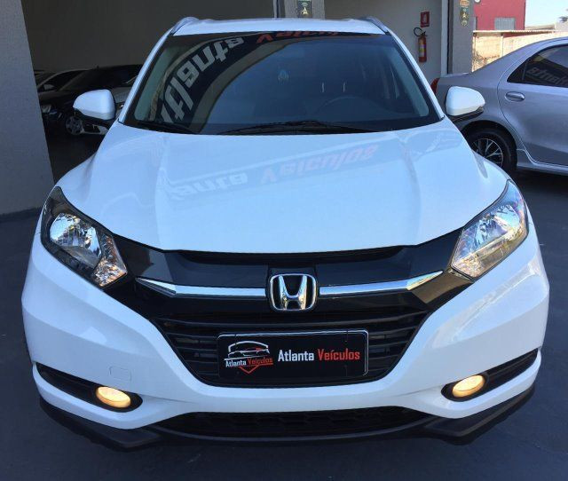 HR-V EXL - Couro + IPVA 2020 pago + unico dono + revisado + Completa - Foto 2
