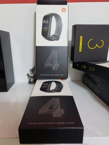 Relógio monitor cardíaco mi Band 4 em português entrega gratuita em toda baixada