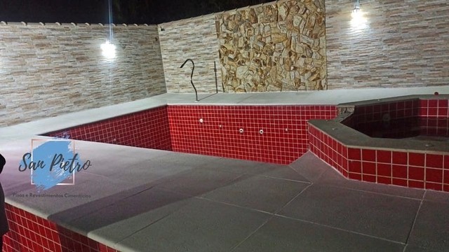 Piso atérmico em cimentício 