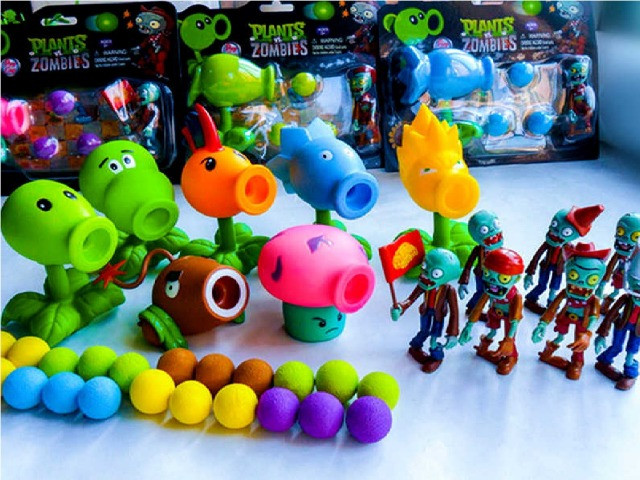 Miniaturas Plants vs Zombies ( Diversos Modelos à Escolher conforme fotos)