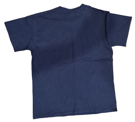 Camisa Gildan Azul Marinho Nova / G (Confecção Pequena) - Foto 2