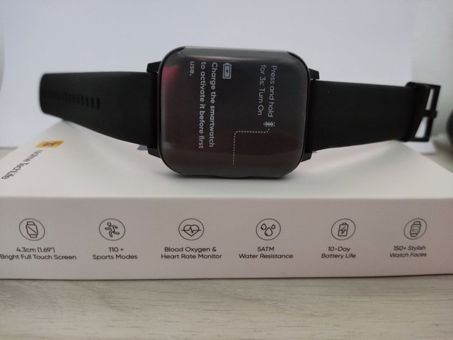 Relógio inteligente Realme Smartwach 2 Sports à prova d'água 50 mts - Foto 5