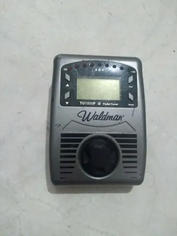 Pedal afinador Waldman para guitarra violão baixo